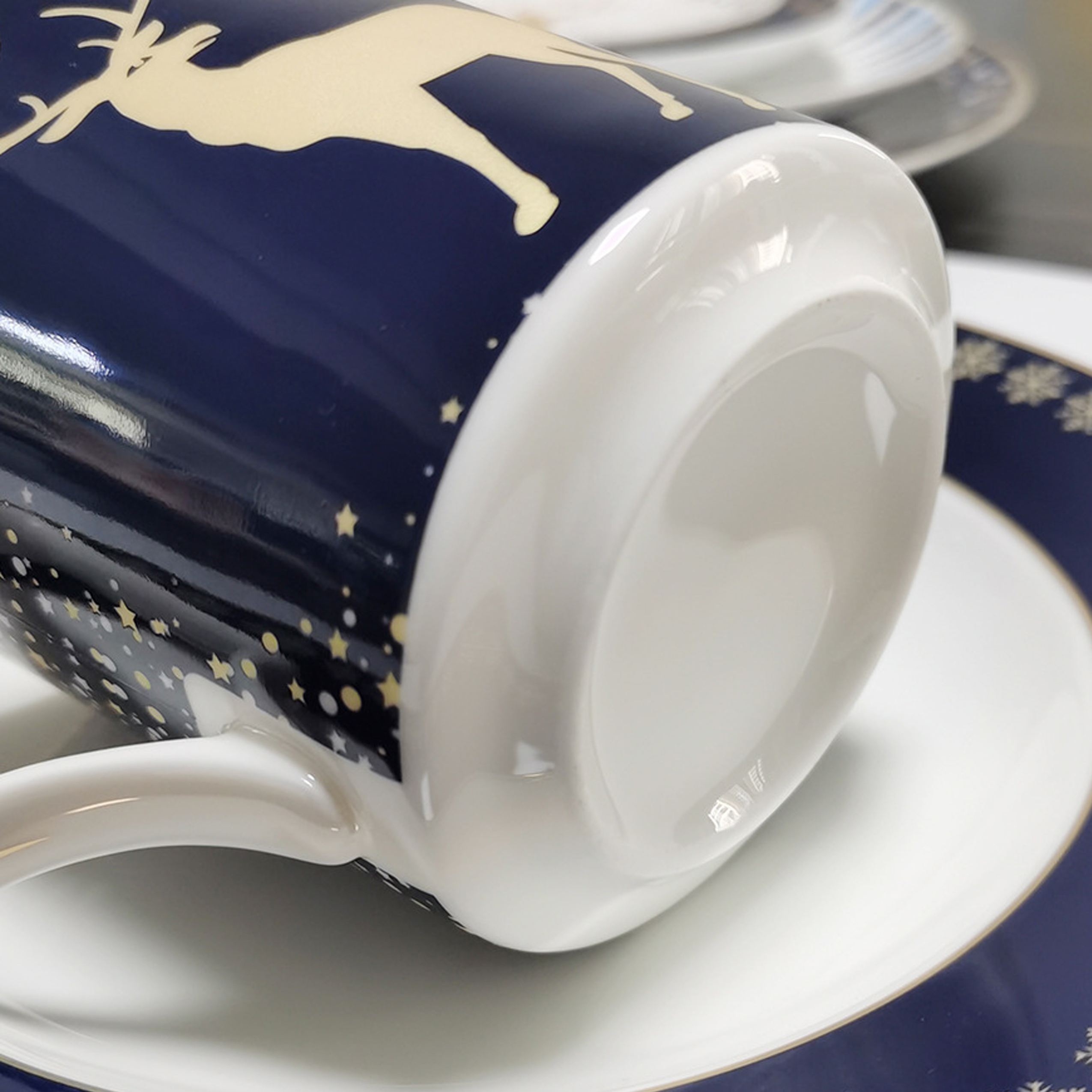 275ml/125ml Cup & Saucer(blue)