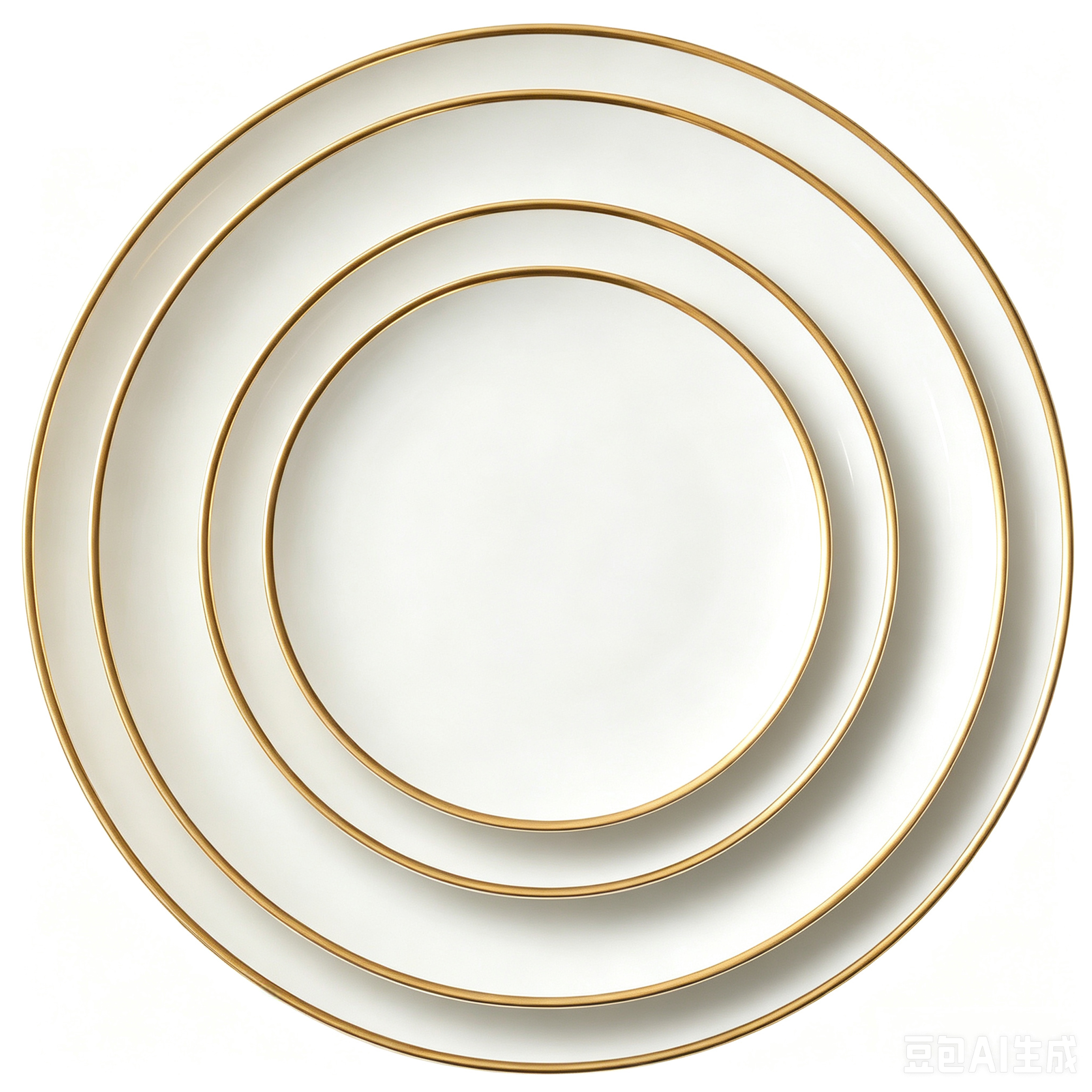 Gold-Plate Set