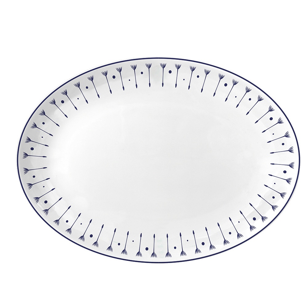12''/10''/8'' Oval Fish Plate