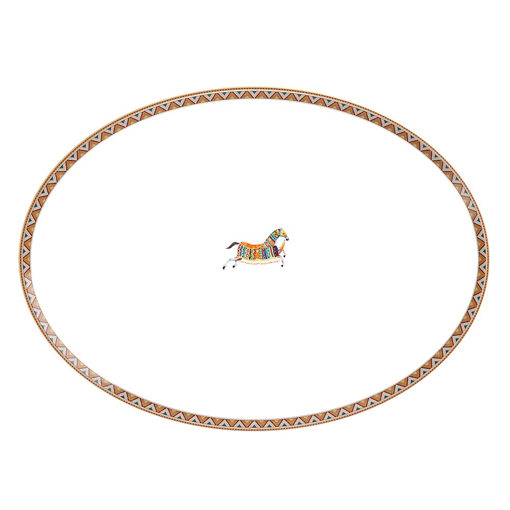 12''/10''/8'' Oval Fish Plate