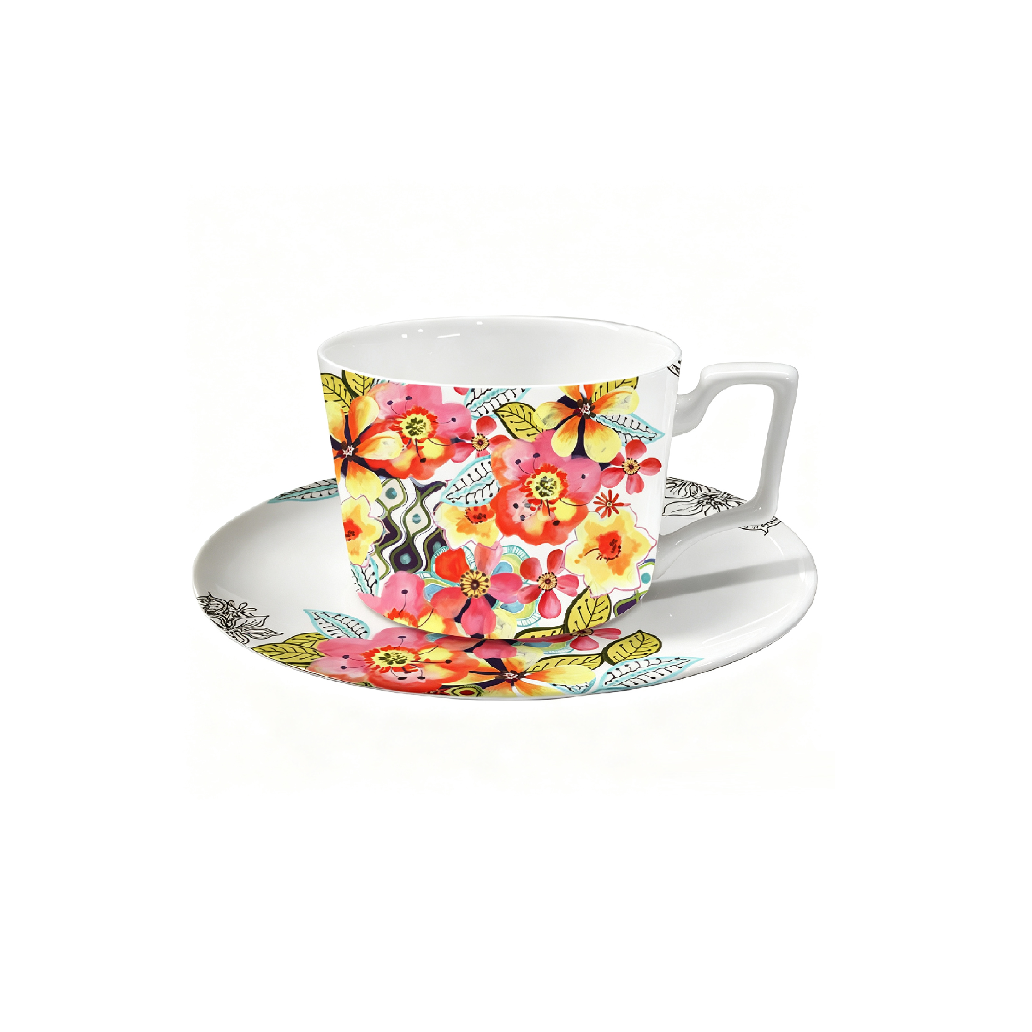 125ml 275ml Coffee Cup & Saucer