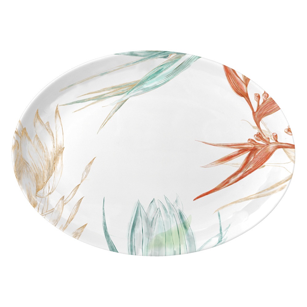 14'' 12'' Oval Fish Plate